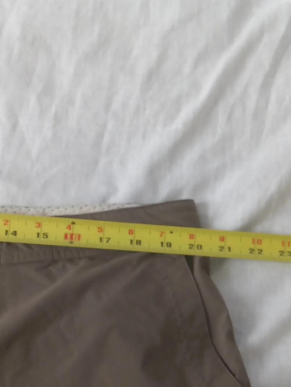 L.L. Bean Women's Taupe Casual Bermuda Shorts